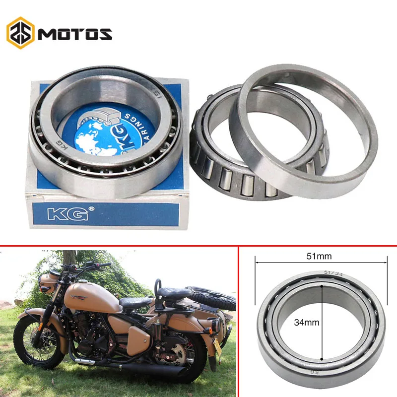 Рулевые подшипники ZS для мотоциклов комплект подшипников Уральского CJ-K750 BMW R1 R50