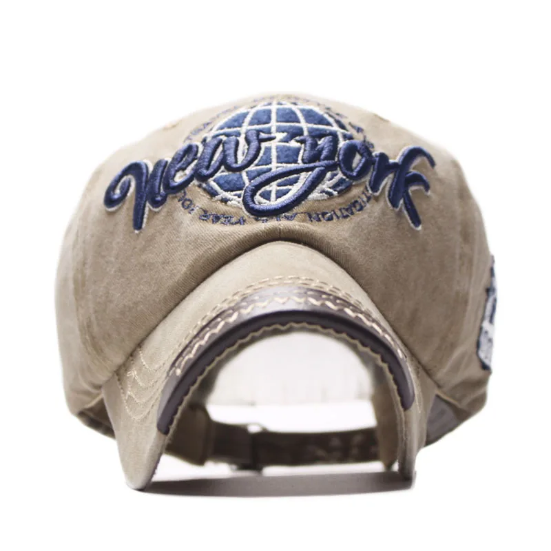 Spring Autumn Baseball Cap Hip Hop Creative New York Letter Embroidery Wild Caps Solid Color Men's Outdoor Casual Hat