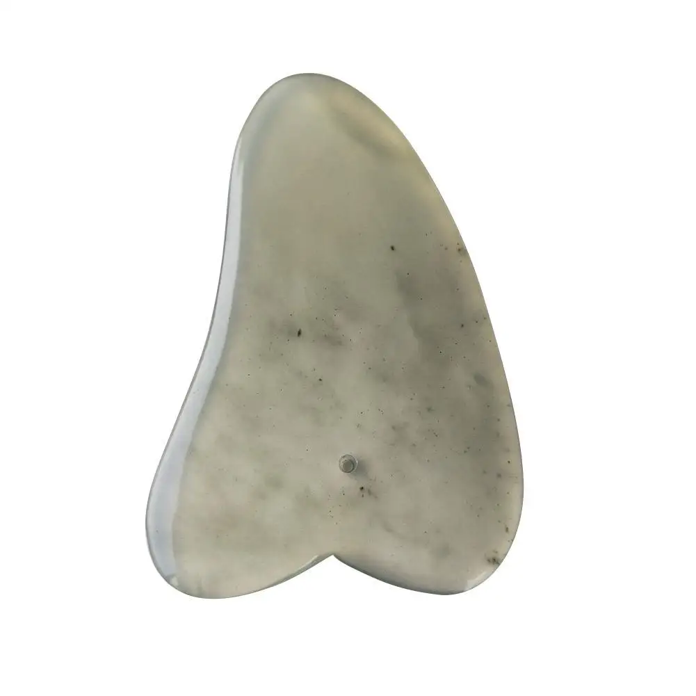 

1pc Natural Quartz Jade Scraping Board Face Massager Therapy Traditional Scraper Tool Physical Pressure Care Massage Body G G7V6