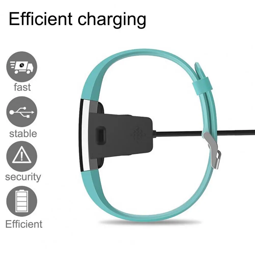 

Charging Cable Portable Fast Charging Adapter Smart Bracelet Charger Wristband Dock for Fit-bit Charge 2