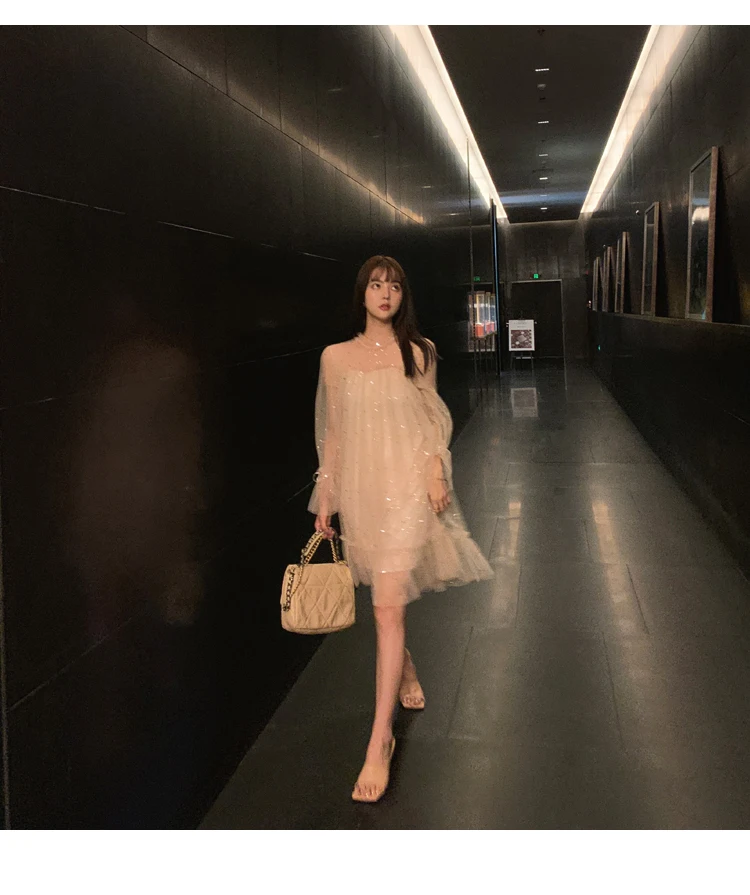 Новинка лета 2020 литературные платья Очаровательная сетчатая кофта с