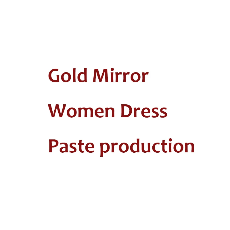 Gold Dress Paste Новинка, зеркальный сценический костюм Silve для женщин и мужчин, танцевальный костюм для бара, ГОГО, вечерние зеркальные платья, платье для ночного клуба, комбинезон, одежда для диджея - Цвет: Gold Dress Paste