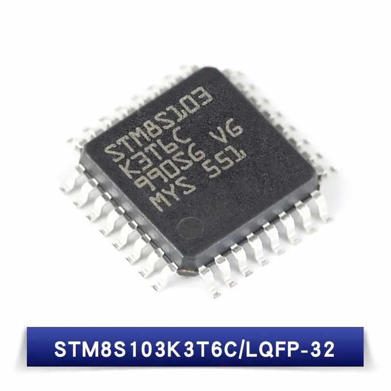 Stm8s103 Stm8s Mcu 8 bit Stm8 Cisc 8kb Flash 3 v/5v Lqfp32 Stm8s103k3t6c|Интегральные схемы| |