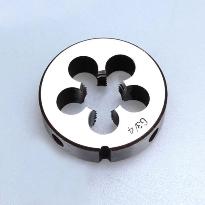 

Durable Round Die Round 3/8 1/2 High Duty Pipe Dies 1/4 High Speed Steel