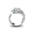 2021, модные женские кольца, инкрустированные искусственными кольцами, открытое индивидуальное кольцо унисекс, рождественские подарки, аксессуары