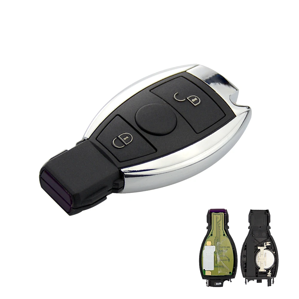 OkeyTech 2 3 кнопки умный дистанционный складной Автомобильный ключ для Mercedes Benz 2000 + NEC
