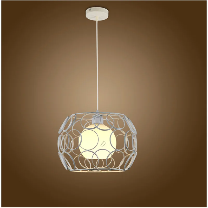 

Retro wrought iron Pendant Lights interior decoration lighting bar lampshade E27 single head hanging Lamps WJ507