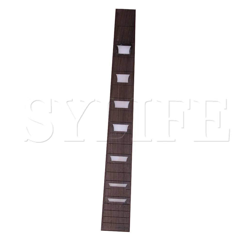 

41" 20 Frets DIY Guitar Part Fingerboard with Trapezoid Inlaided Glued Surround