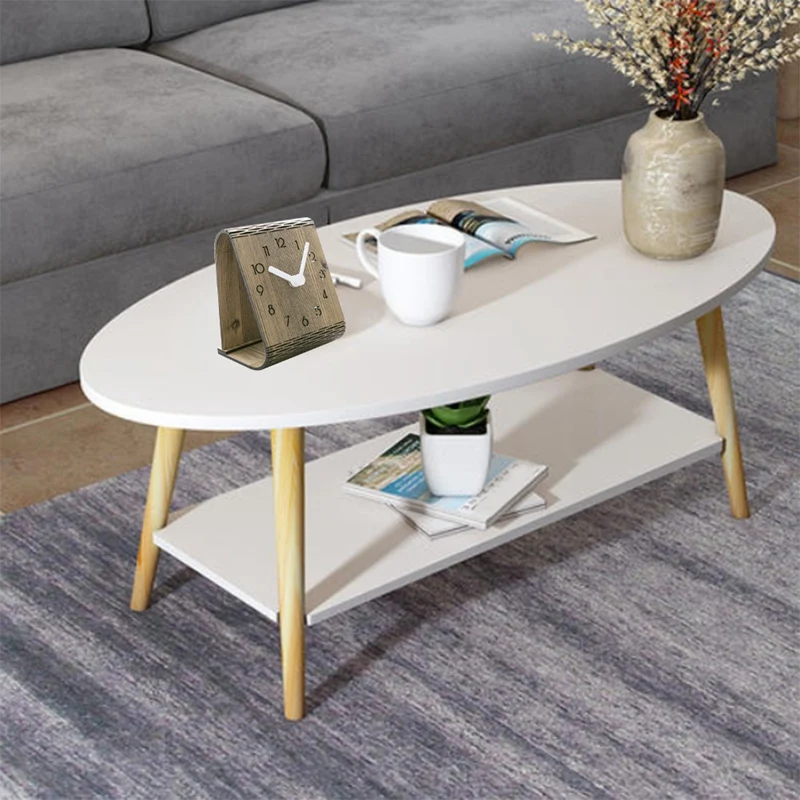 

Table Clock, Creative Wooden Table Clock, Modern Design Bedroom Decoration Desk Clocks, for Office Desktop, Home Decor