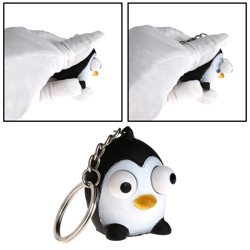 Кукольная выдавливающаяся игрушка для снятия стресса кольцо ключей подарок|vent