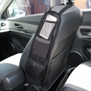 Car Seat Side Back Storage Organizer Mesh Multi Pocket Hanging Bag Holder Pouch HSJ88