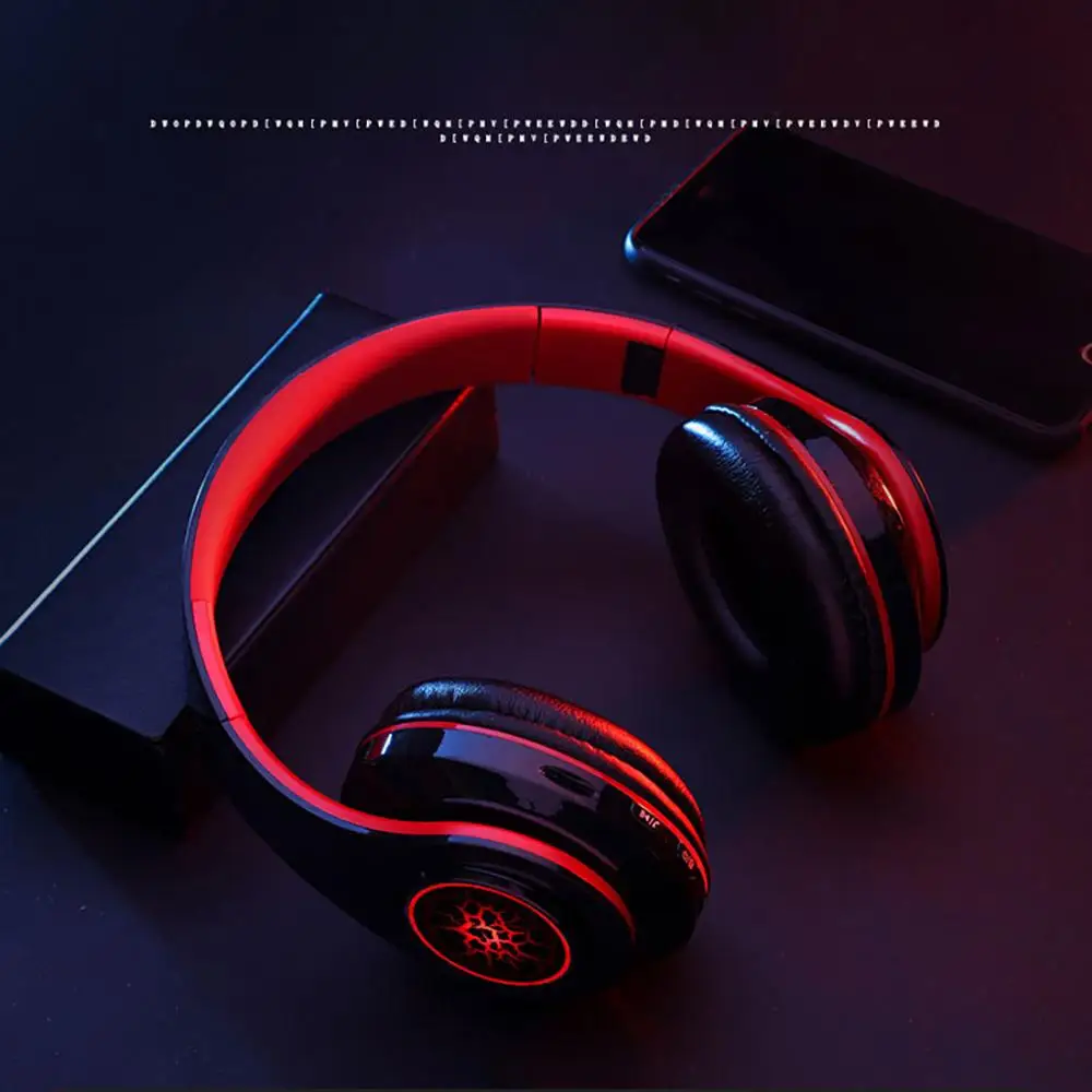 Mosunx беспроводная гарнитура bluetooth-гарнитура Складная регулируемая гарнитура с микрофоном для мобильного телефона