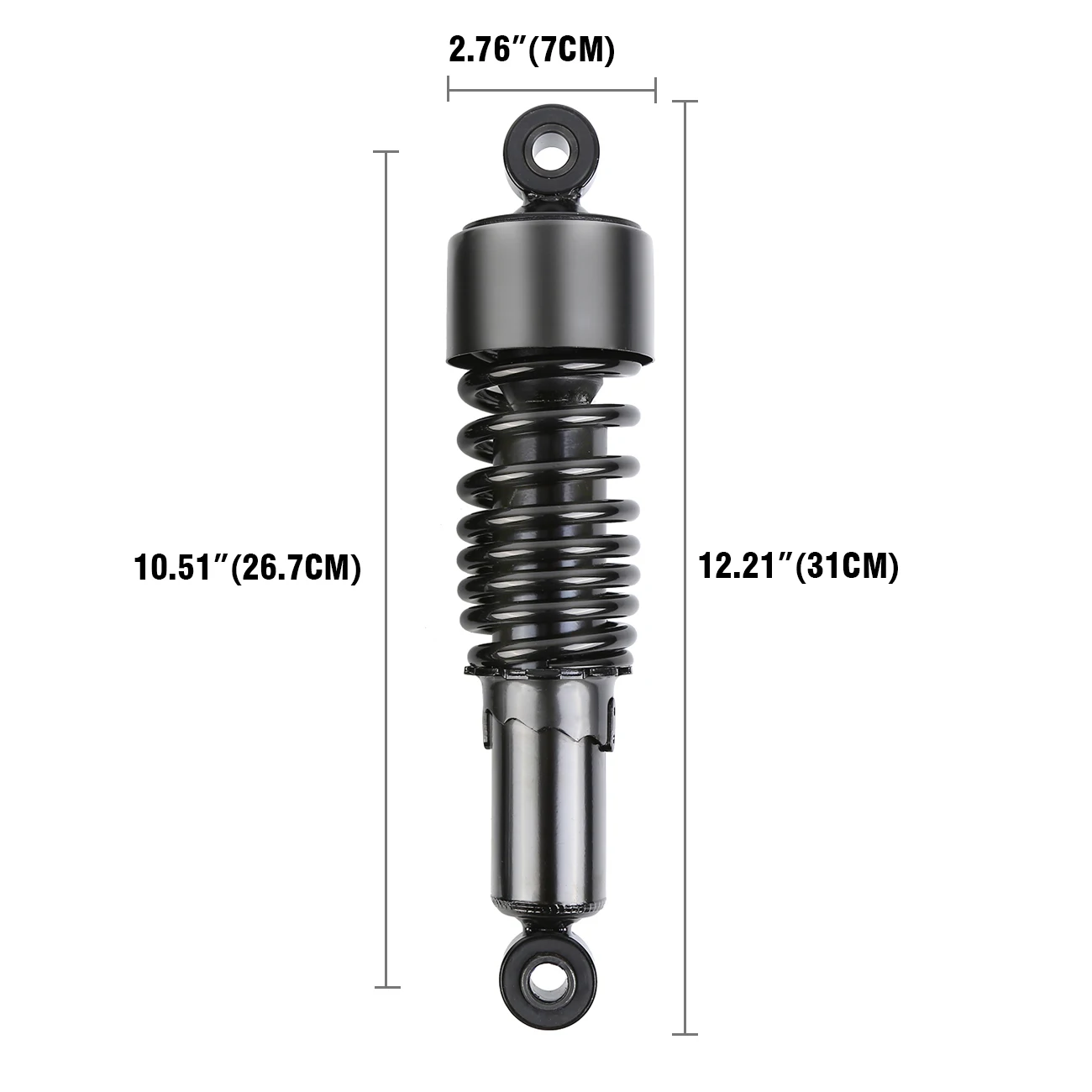 Samger мотоцикл 267 мм задний амортизатор 10 5 дюйма прогрессивная Подвеска для Harley