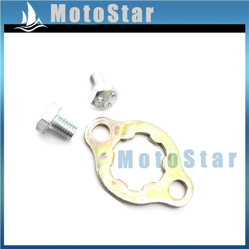 20 мм Звездочка для двигателя фиксатор пластины китайского квадроцикла Quad 4 Wheeler Pit
