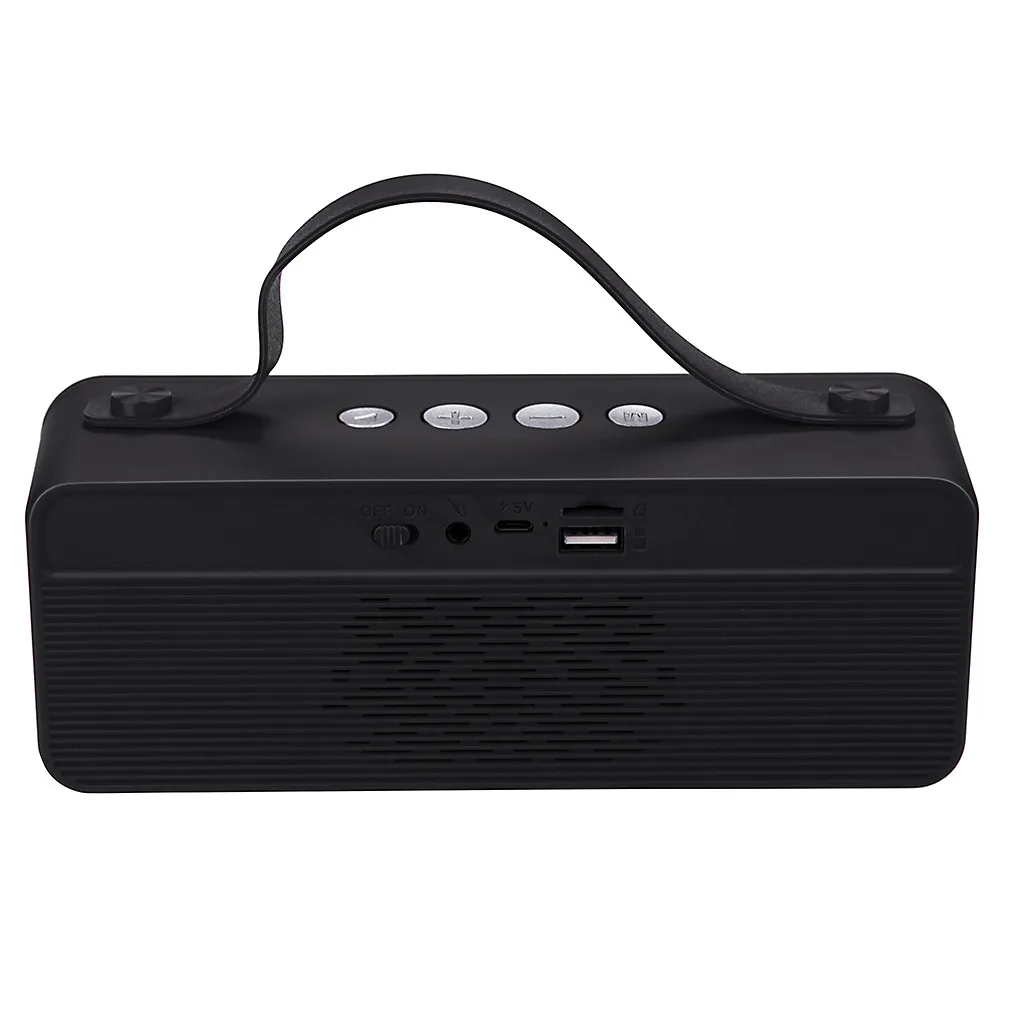 Bluetooth-динамик перезаряжаемый HIFI портативный беспроводной Blueteeth стерео TF-карта
