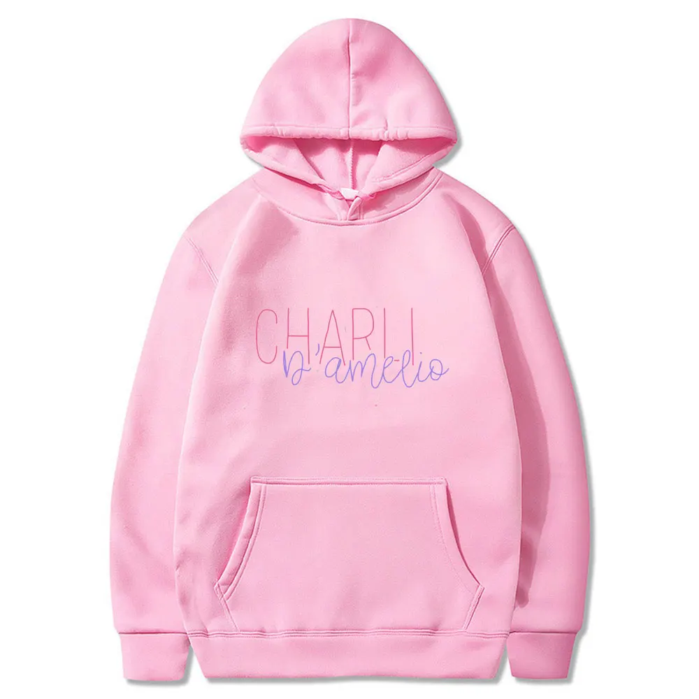 

Толстовка Charli с капюшоном для женщин и мужчин, толстовки Charli Damelio, одежда, уличная одежда, одежда, женские Топы Harajuku