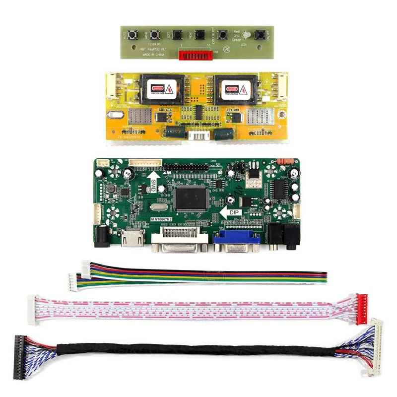 ЖК-драйвер для 17 дюймов M170En05 Hdmi Dvi Vga Аудио ЖК-плата контроллера - Цена: 