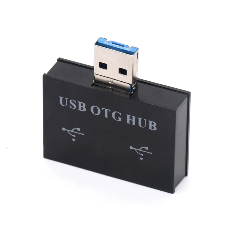 Мини USB 3,0 концентратор 2 usb порта Высокоскоростной концентратор разветвитель коробка для ноутбука ПК U диск кард-ридер мобильный телефон концентратор использования# N
