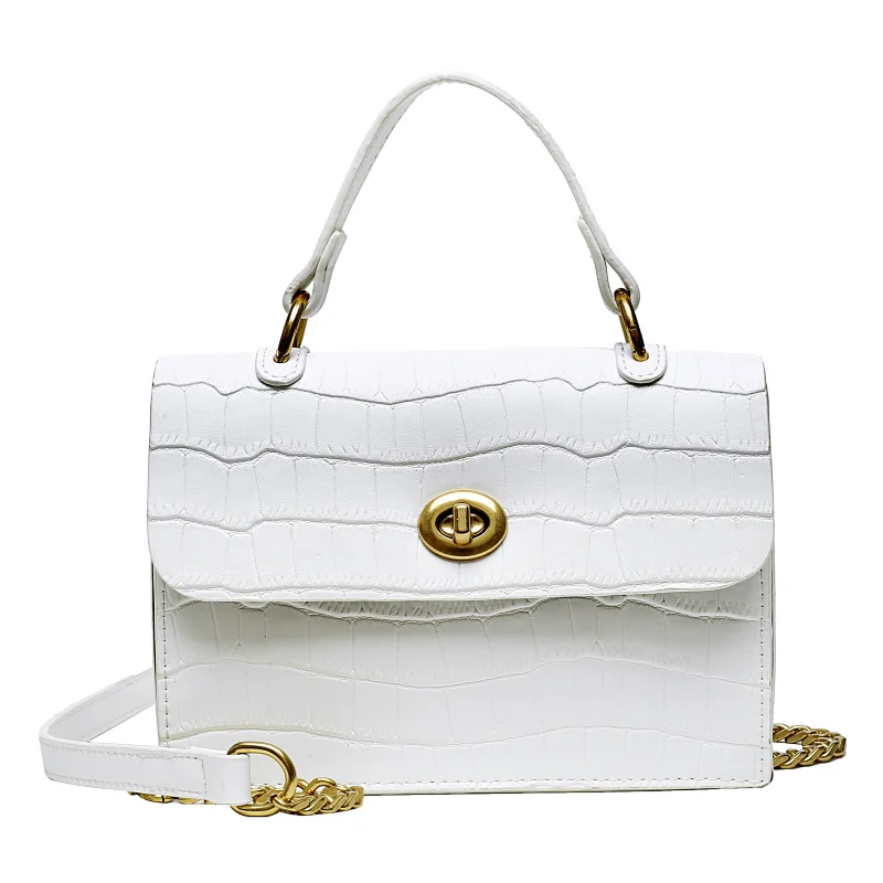 

Stone Pattern Small PU Leather Crossbody Bags For Women 2020 Elegant Shoulder Handbags Female Travel Cross Body Bag