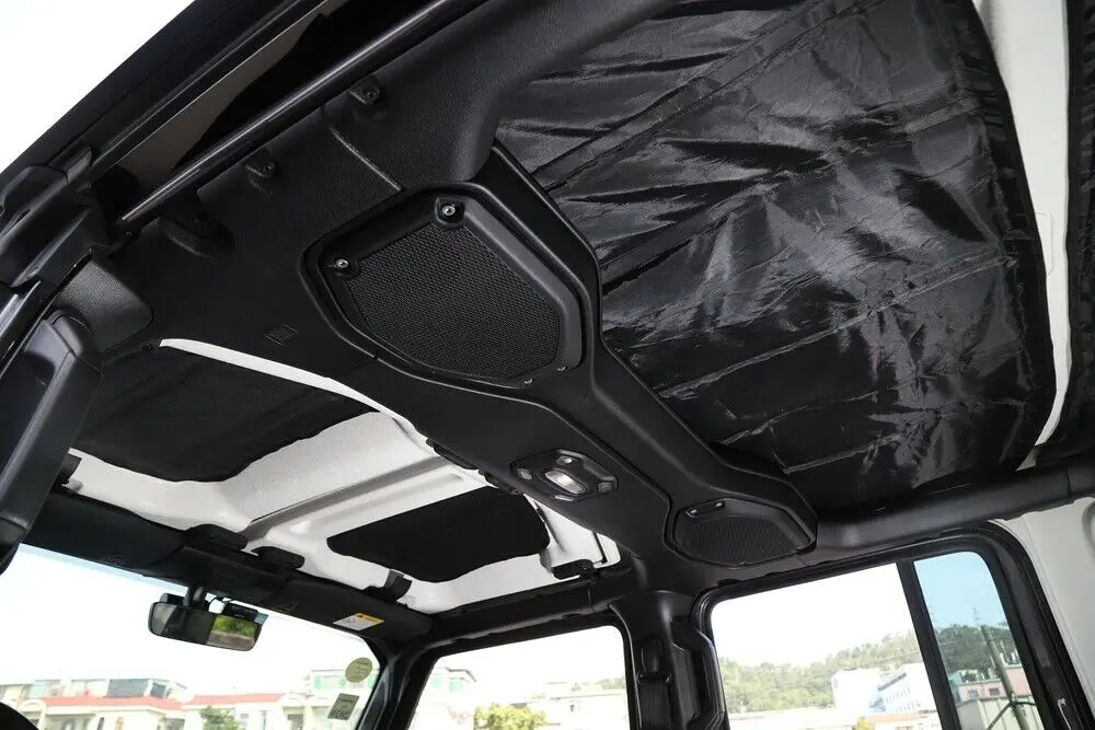 Накладные петли теплоизоляция изоляция заднее окно для 4 дверей Jeep Wrangler JL 2018 2019 6