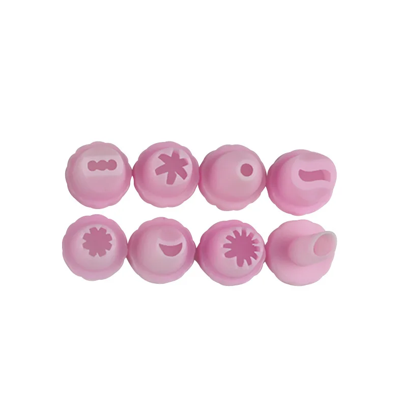 Инструменты для выпечки пластиковый пистолет доильный наконечник набор из 8