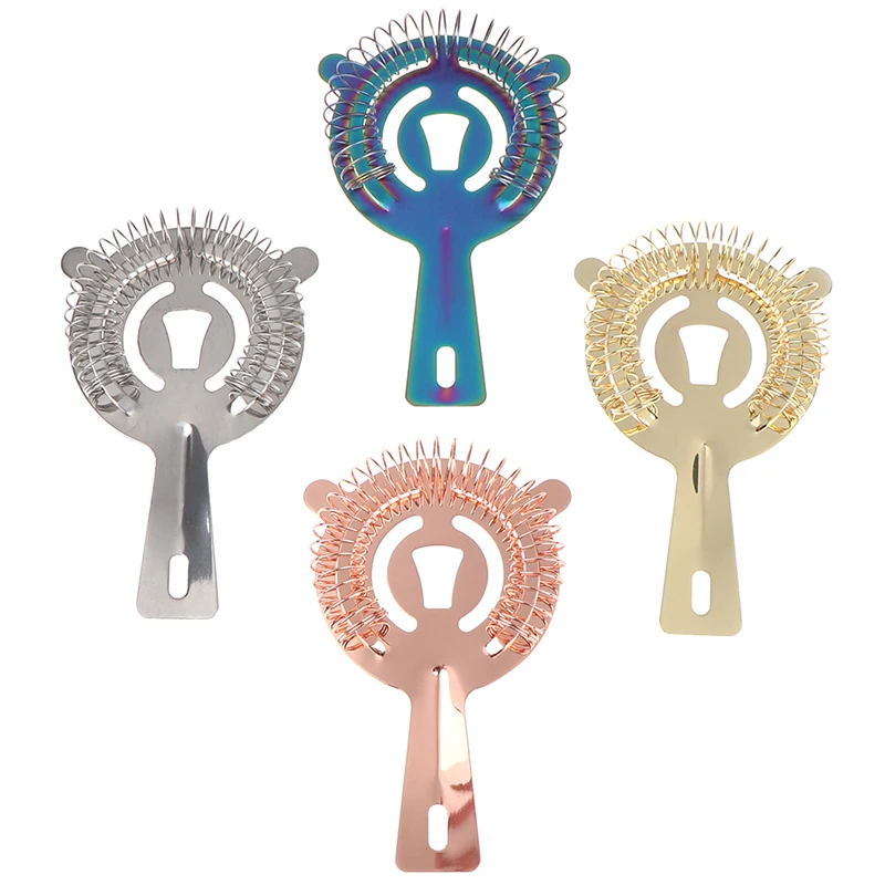 Барное коктейльное ситечко Sprung из нержавеющей стали Делюкс барное барный