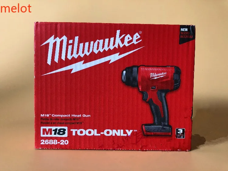 Купить оригинальный Milwaukee Miwoqi 2688 20 18V литиевый Электрический Вентилятор горячего