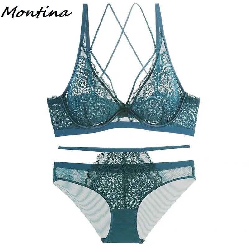 Комплект женского нижнего белья из бюстгальтера пуш-ап и трусиков | Женская