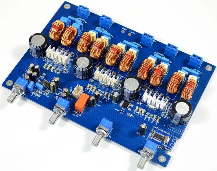 Новинка 2020 Плата усилителя 4 1 канала класса D TPA3116 Bluetooth (50 Вт * + 100 Вт)|Аксессуары