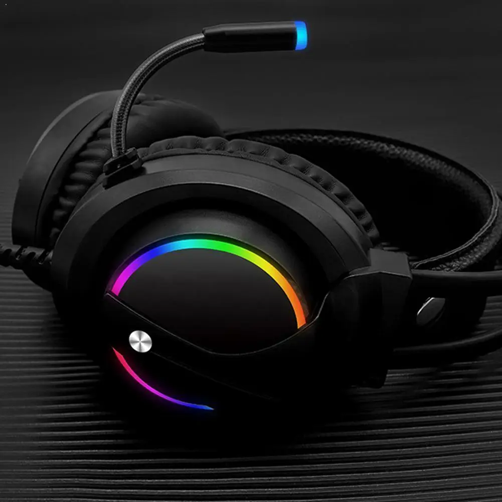 Игровая гарнитура для геймеров 7 1 с объемным звуком USB 3 5 мм проводные наушники