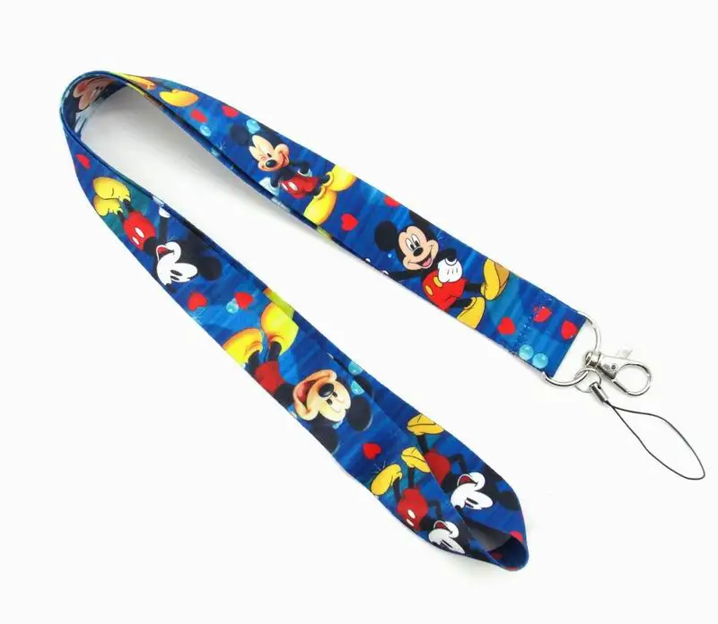 Ремень для ключей с Микки и Минни Маус 300 шт. идентификационный бейджи держатель