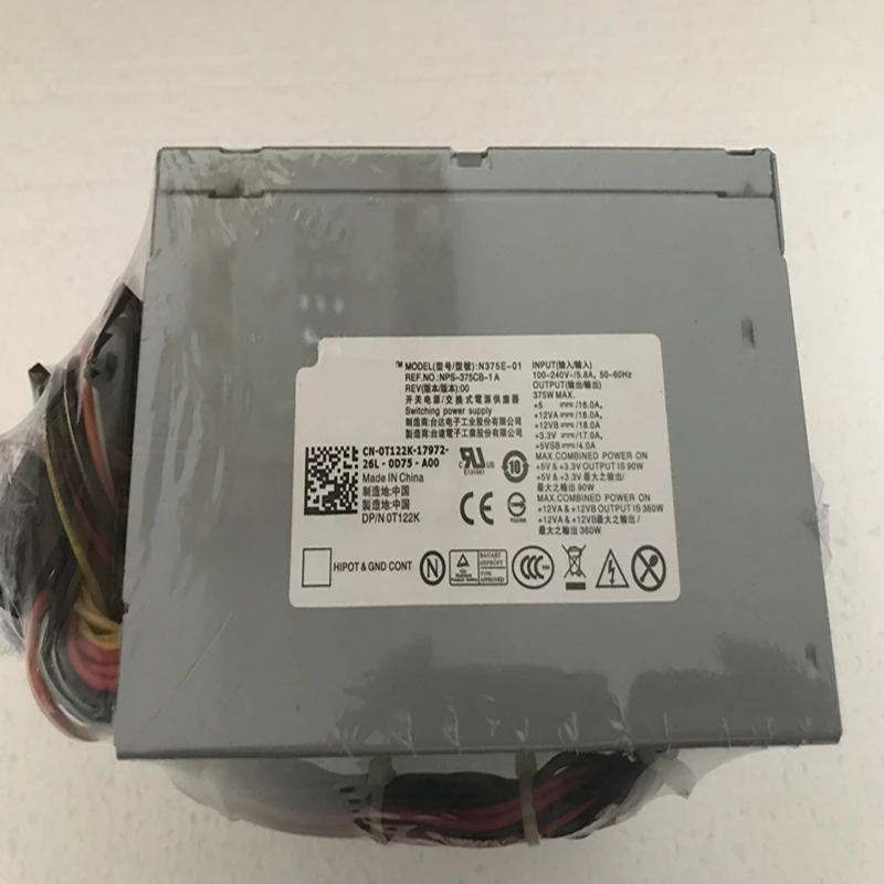 Новый оригинальный блок питания для ноутбука Dell 9150 9100 380 390 420 430 440 389 T3400 375W Питание