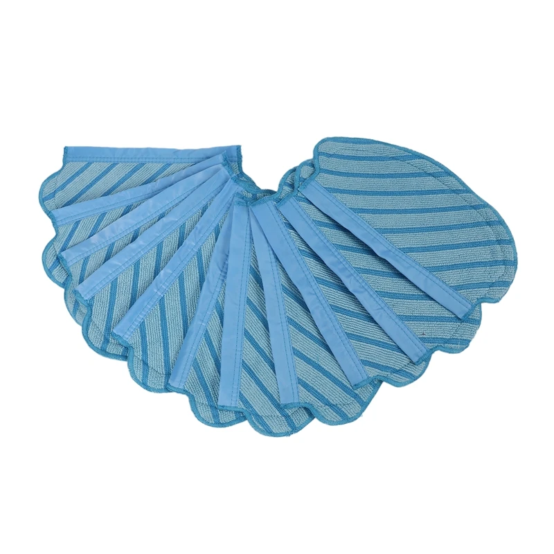 12Pcs Mop Cloth Pads Set For Ecovacs Deebot Ozmo 920 950 Vacuum Cleaner Parts Replacement Home Accessories | Дом и сад