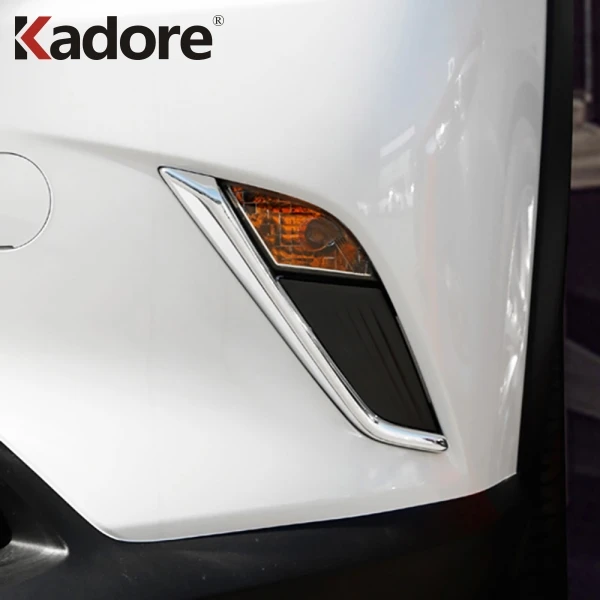 Для Mazda CX3 CX 3 2015 2018 2019 2020 ABS хромированные передние противотуманные фары для век
