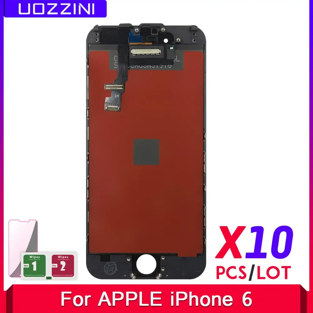 10 шт. для Apple iPhone 6 6G 4 7 100% высококачественный ЖК дисплей сенсорный экран