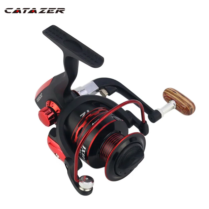 

Catazer New Spinning Fishing Reel Metal Coil 12 Ball Bearing 1000-7000 Series 5.5:1 Spinning Reel Boat Rock Fishing Wheel reel