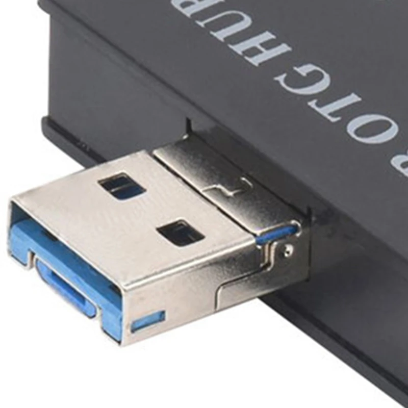 Микро-usb-хаб USB OTG адаптер мини двойной USB2.0 сплиттер концентратор для телефона