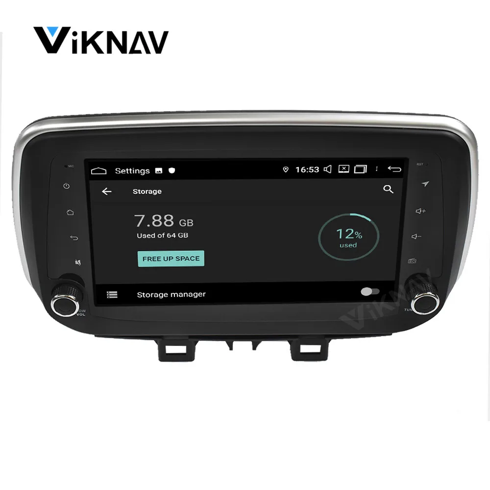 Автомагнитола для Hyundai IX35 Tucson 2018-2020 г. Android экран GPS-навигация мультимедийный плеер