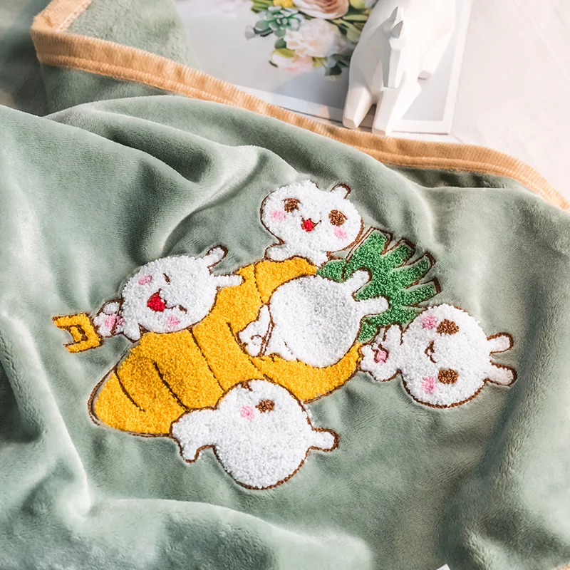 Милые одеяла принцессы двойные одиночные для девочек мягкое фланелевое одеяло