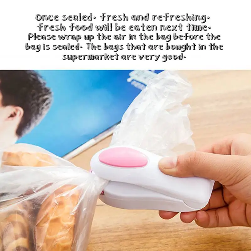 Пластиковый пакет герметизация ламинатор Зажим пластиковый зажим давления