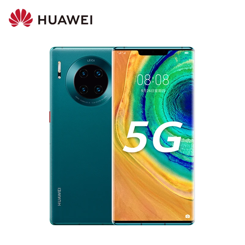 Смартфон Huawei Mate 30 Pro сотовый телефон 5G дюйма OLED FHD IP68 мобильный мАч SuperCharge сканер