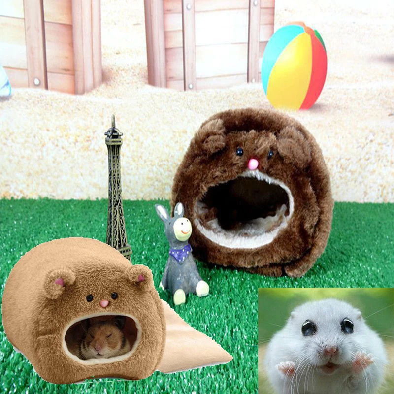 1 шт. теплая кровать гамак для крысы белка зимняя игрушка домашних животных хомяк