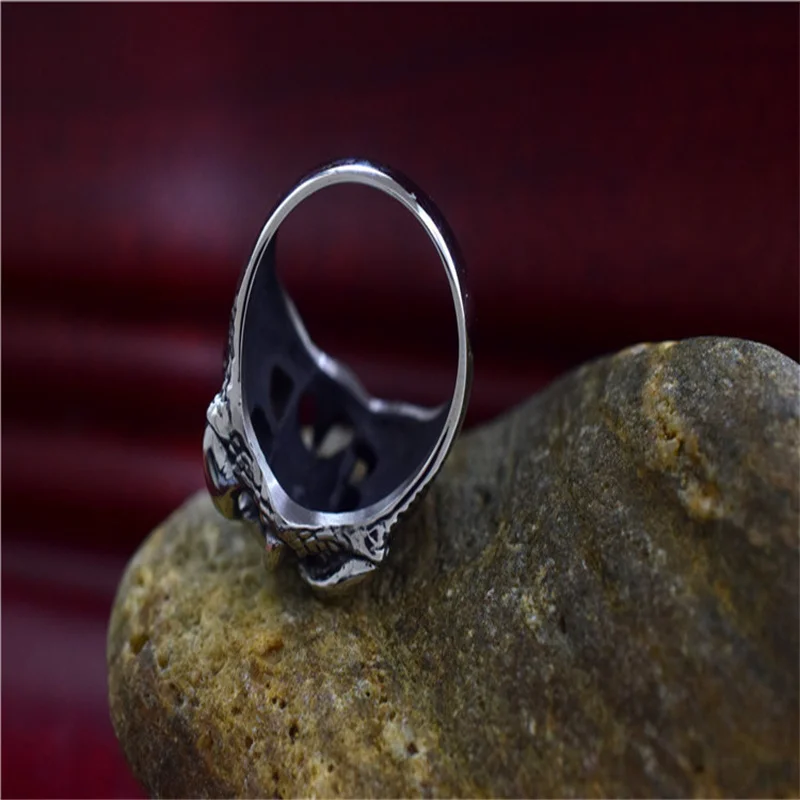 Массивное мужское кольцо-скелет в стиле хип-хоп для танцев | Украшения и