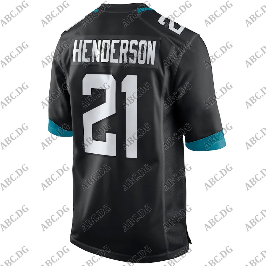 

Customized Stitch Men Women Kid Youth Jacksonville C.J. Henderson Black 2020 Draft First Round Pick Game Jersey 4XL 5XL 6XL