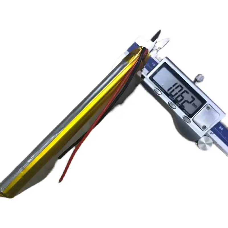 

The new package 3.7v polymer lithium battery DIY built-in core 1165110 large capacity 10000mAh For Games Accessories Battery