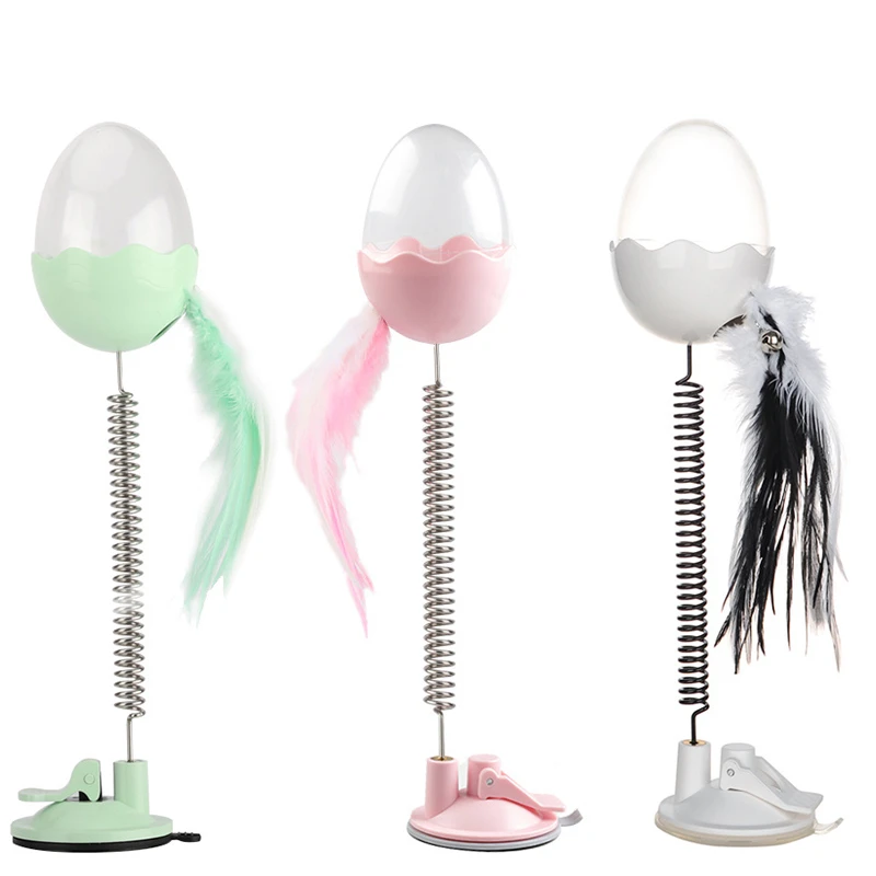 MESNUG Гибкая Весенняя перьевая игрушечная игрушка машинки для кошки с мощным