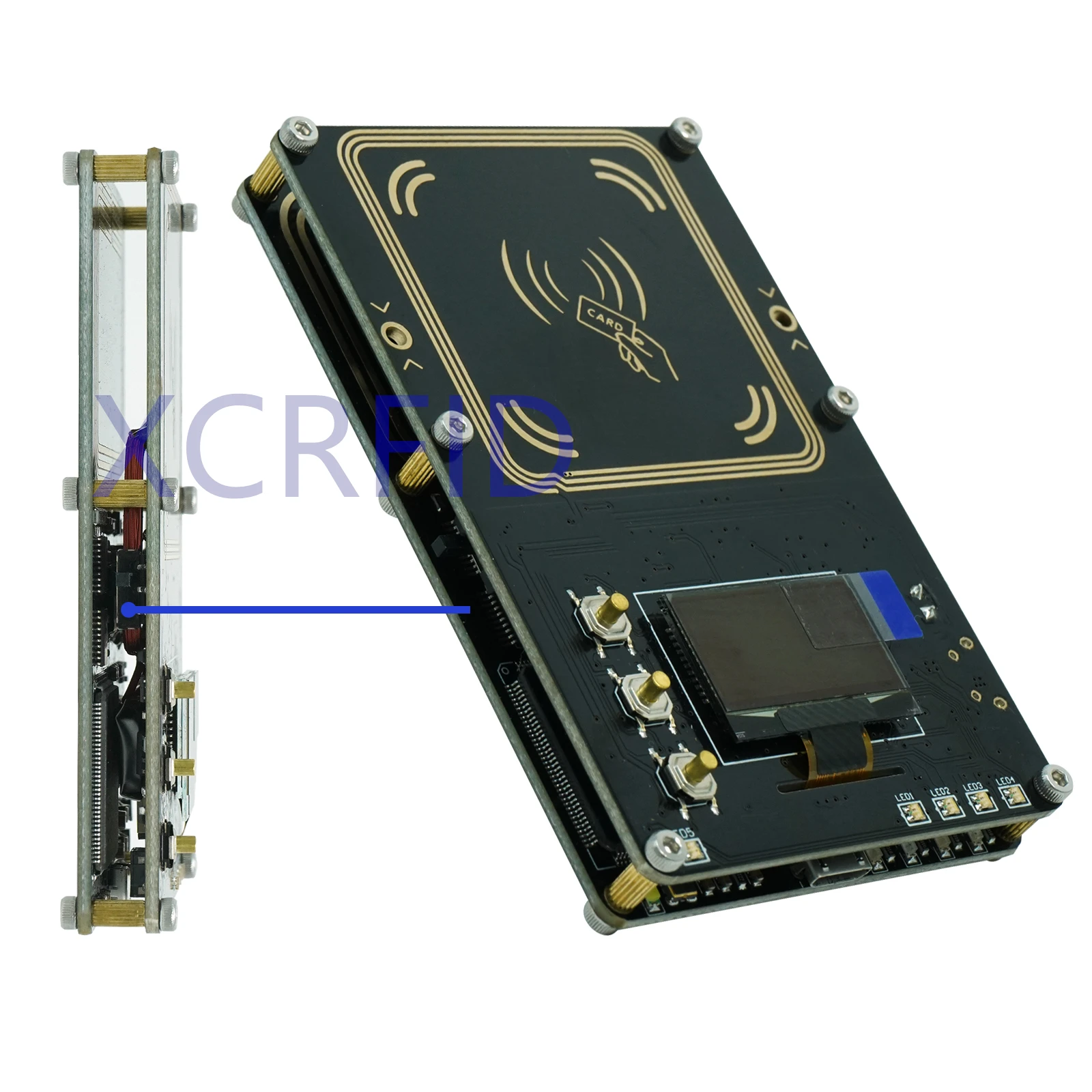 Набор разработчиков Proxmark3 5 0 Proxmark NFC PM3 RFID считыватель запись HF LF антенна карта