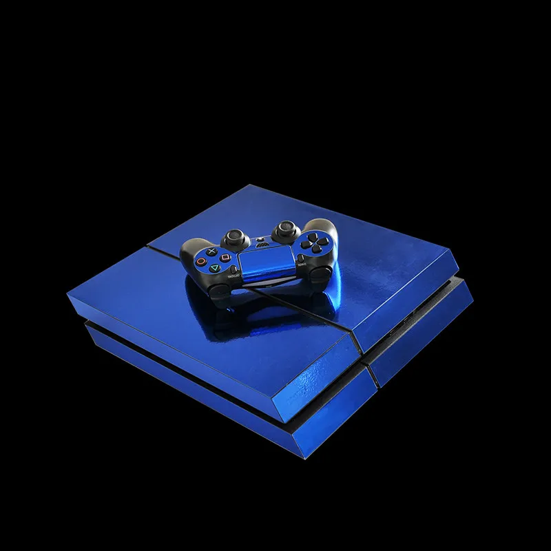 Металлическая матовая Золотая наклейка для PS4 s Play station 4 PlayStation наклейки консоли и