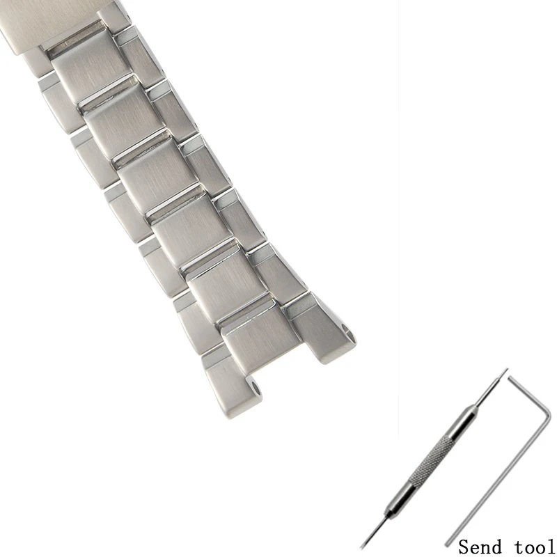 Men's Premium Waterproof Solid Stainless Steel Strap 26MM  for Casio GST-B100 S130 W300GL 400G W330 GST-W120L s120 W130L S100