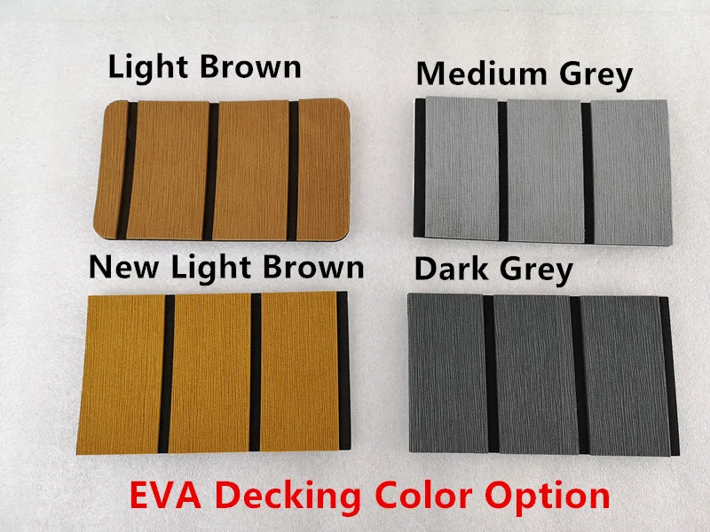 1995-1999 платформа для плавания на лодке и кабина из ЭВА тикового настила |